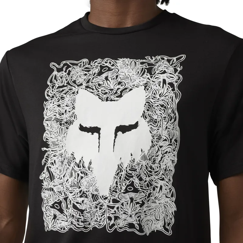 Fox Auxlry SS Tech Tee Black-2