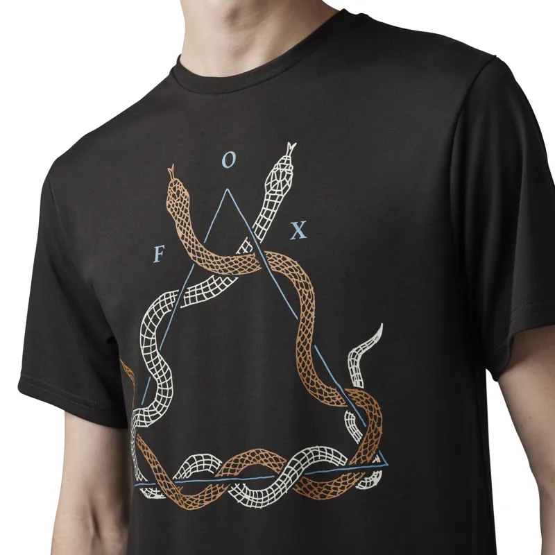 Fox Caved In SS Tech Tee Black-2