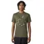 Fox Caved In SS Tech Tee Olive Green