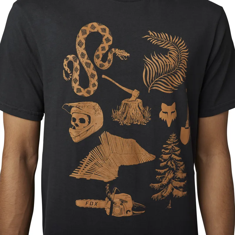 Fox Track Beast SS Premium Tee Black-2