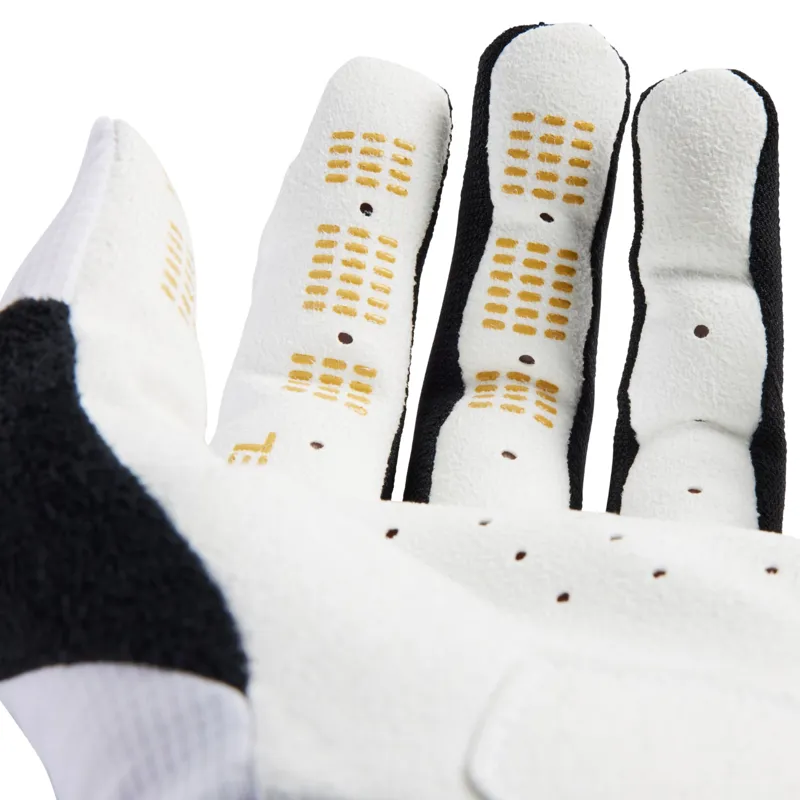 Fox Defend Race MTB Gloves White-2