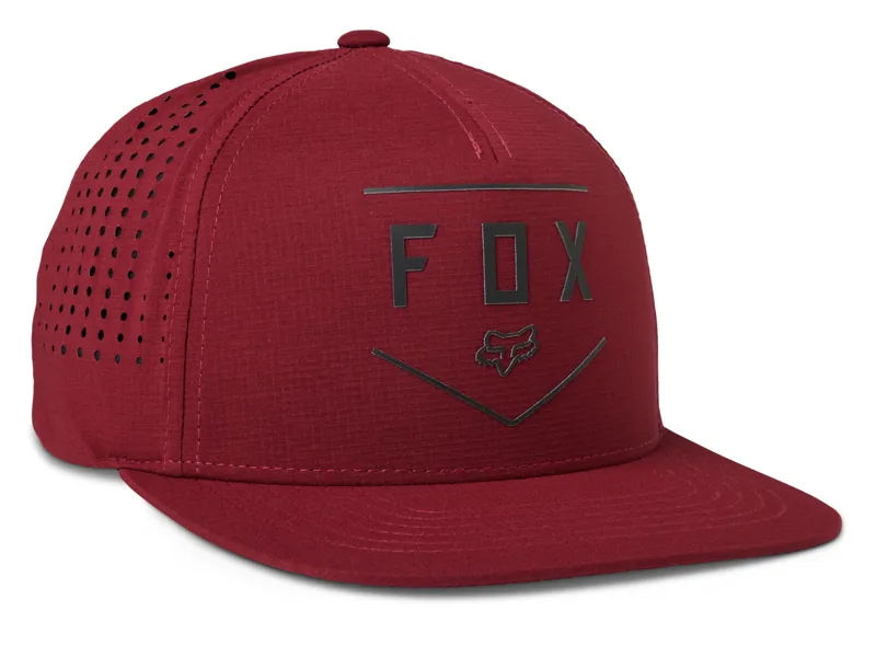 Fox Shield Tech Snapback Cap Scarlet