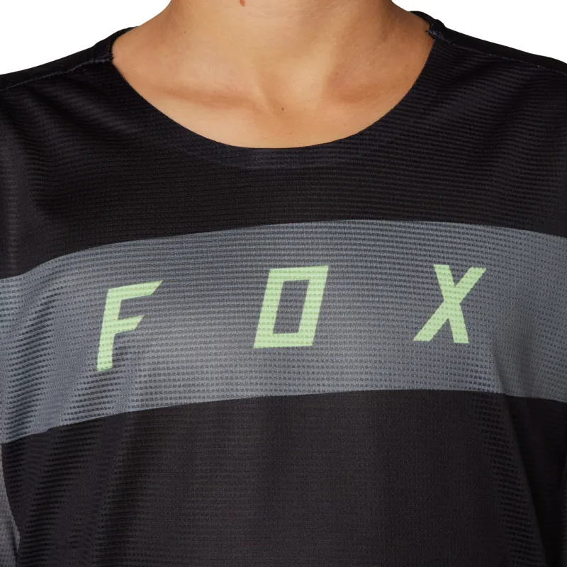 Fox Flexair Youth MTB SS Jersey Black-3