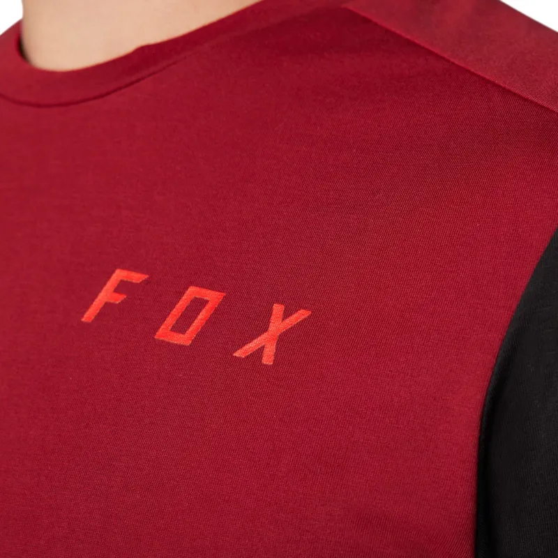 Fox Ranger Race DriRelease SS MTB Jersey Bordeaux-3