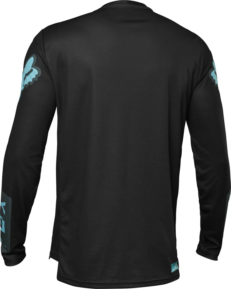 Fox Defend Youth MTB LS Jersey Emerald-1