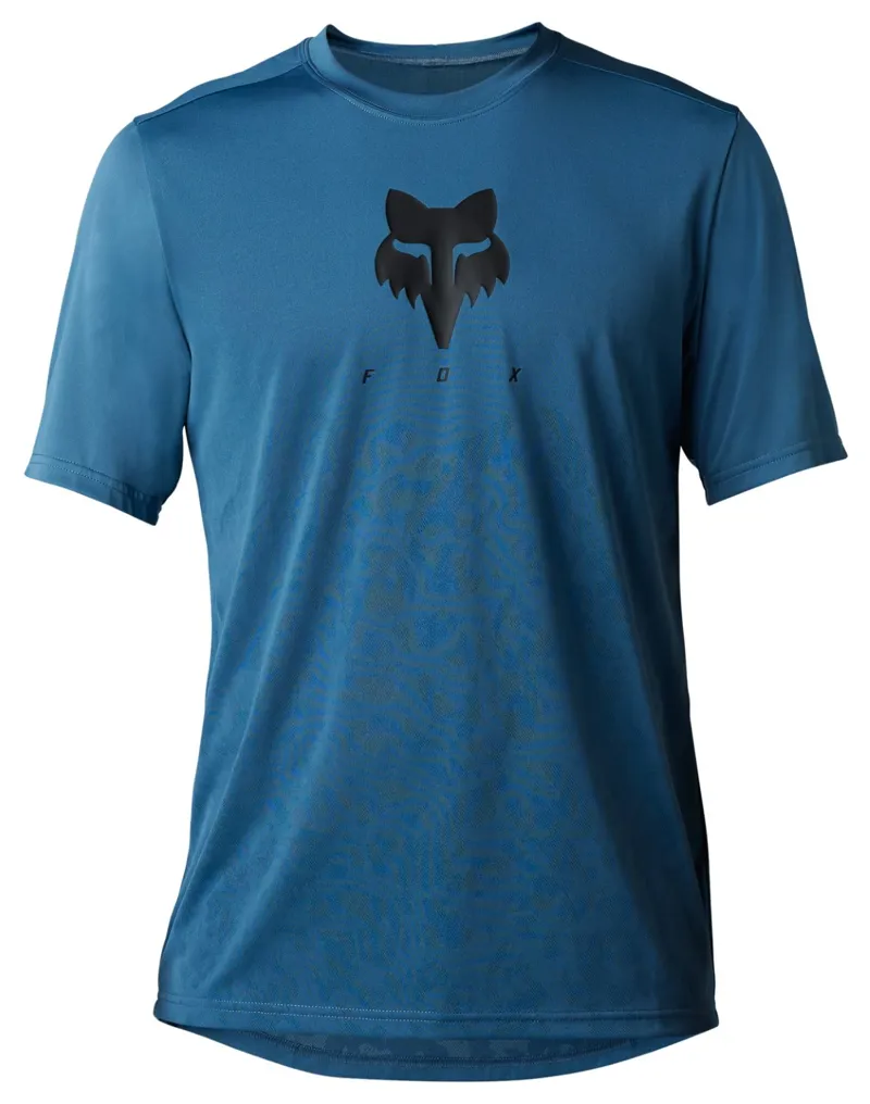 Fox Ranger Tru Dri Short Sleeve MTB Jersey Dark Slate