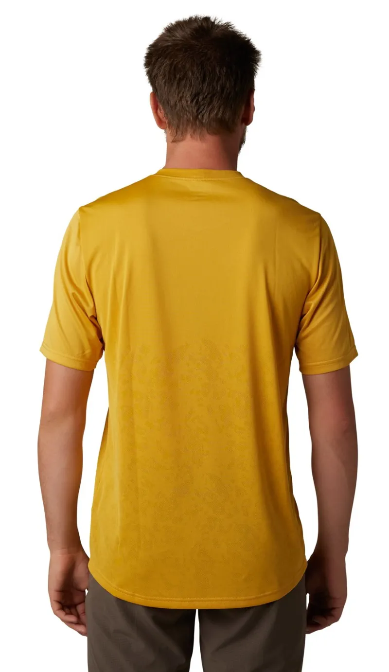 Fox Ranger Tru Dri SS MTB Jersey Daffodil-2