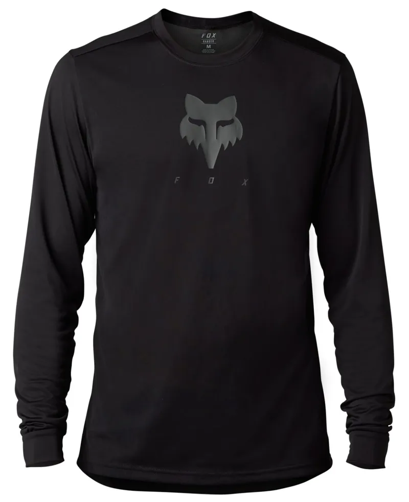 Fox Ranger Tru Dri LS MTB Jersey Black