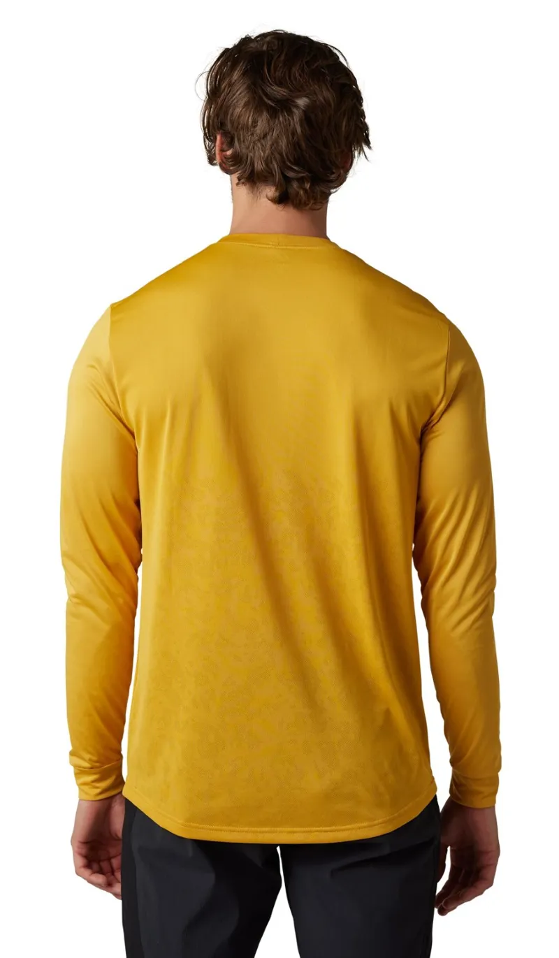 Fox Ranger Tru Dri LS MTB Jersey Daffodil-2