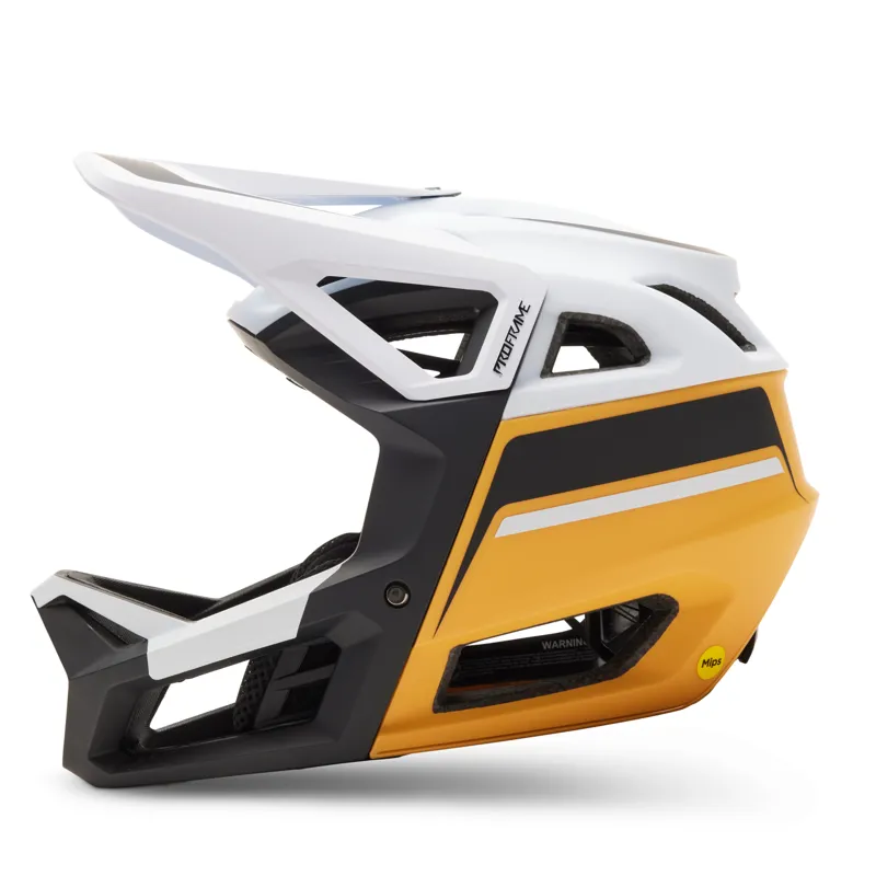Fox ProFrame RS MIPS FullFace MTB Helmet Racik Daffodil-1