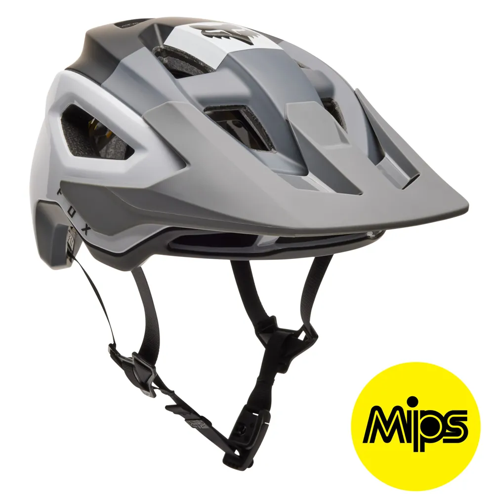 Fox Clothing Fox Speedframe Pro MIPS MTB Helmet Klif Pewter