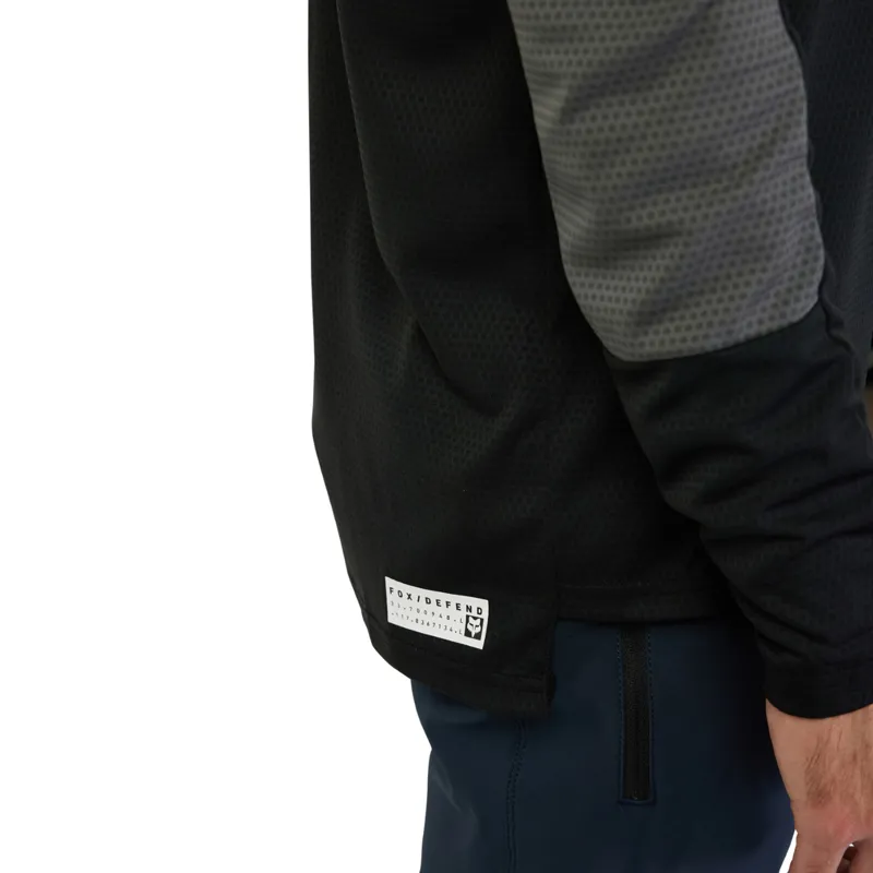 Fox Defend FoxHead LS MTB Jersey Black-5