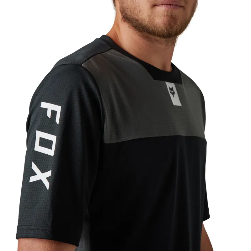 Fox Defend SS MTB Jersey SP23 Black-3