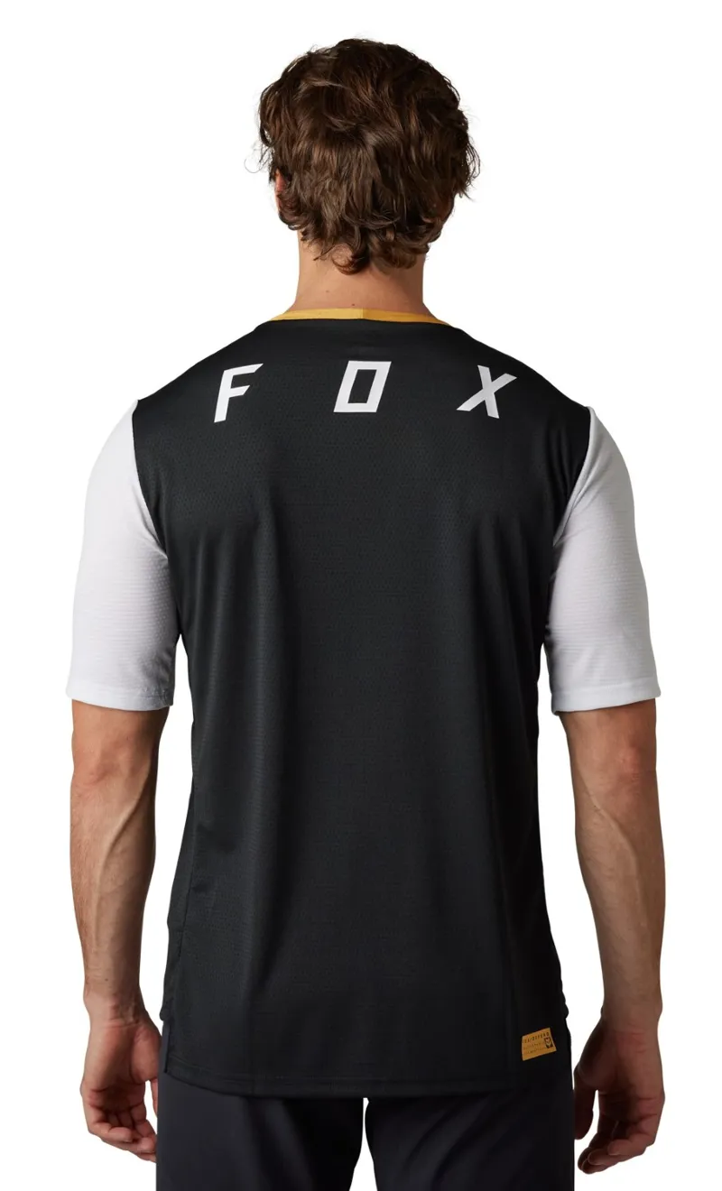 Fox Defend Aurora SS MTB Jersey Black/White-2