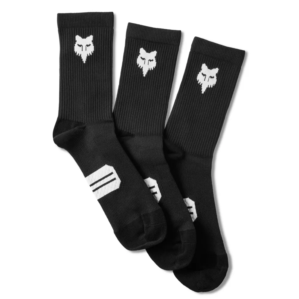 Fox Clothing Fox 6in Ranger Socks Prepack Black