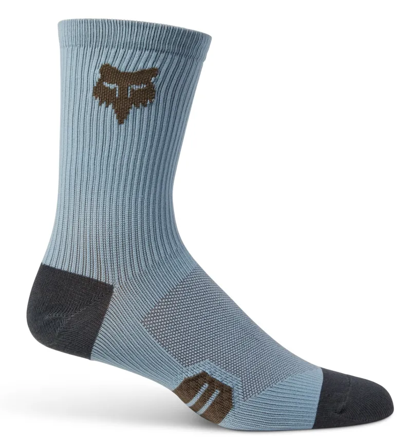 Fox 6in Ranger MTB Socks Gun Metal