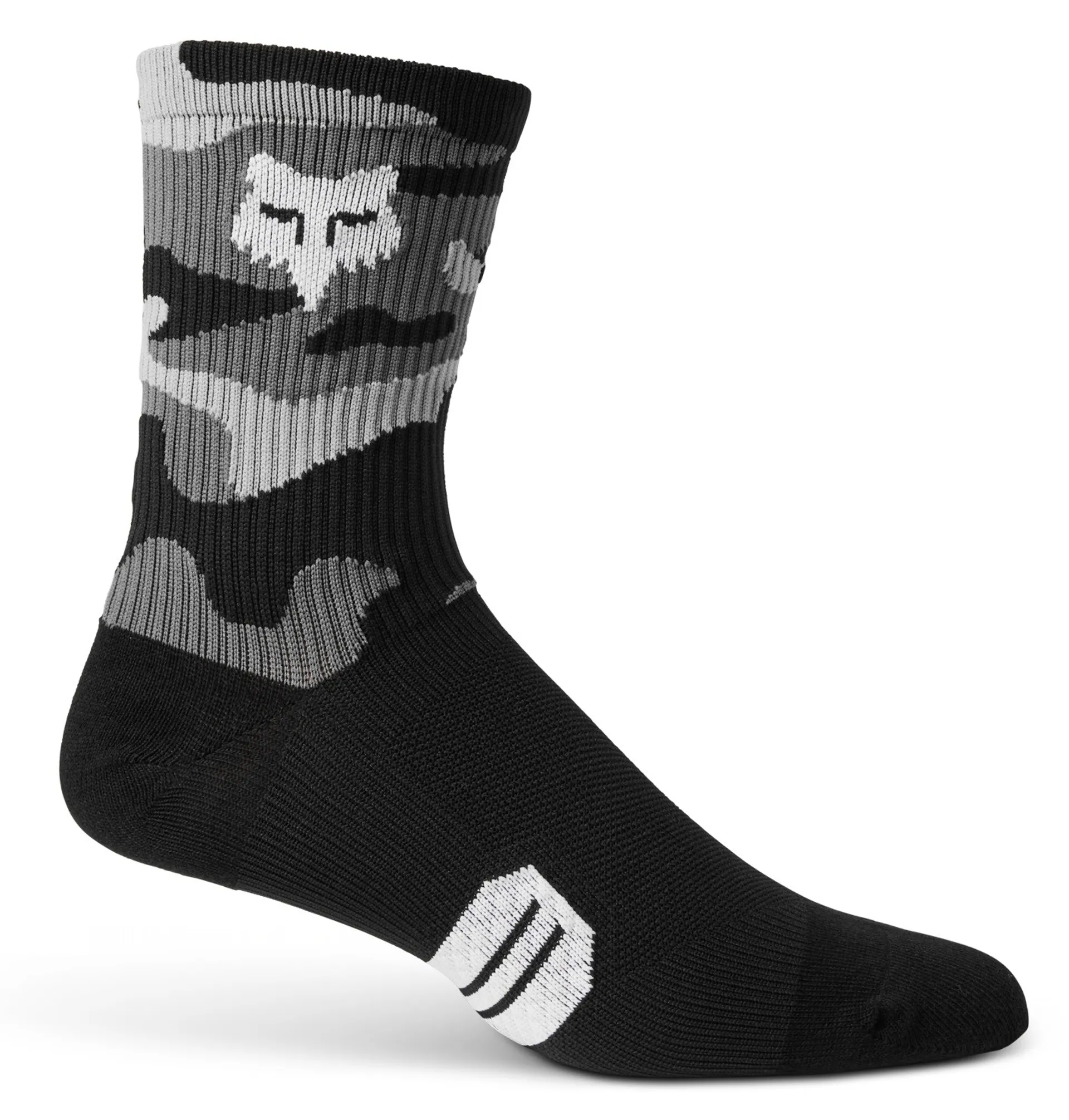 Fox 6in Ranger MTB Socks Black Camo - Main Image