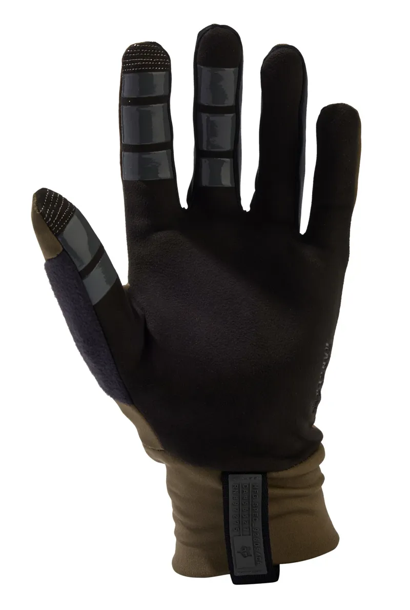 Fox Ranger Fire MTB Gloves Olive Green-1