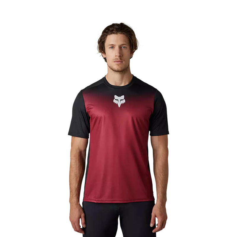 Fox Ranger Keel SS MTB Jersey Bordeaux-1