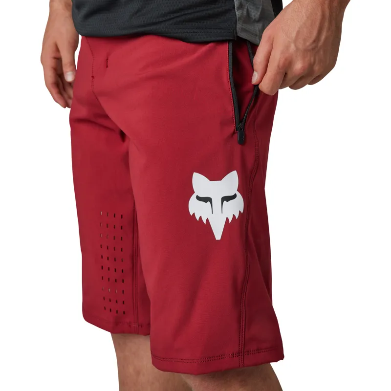 Fox Defend Aurora MTB Shorts Bordeaux-3