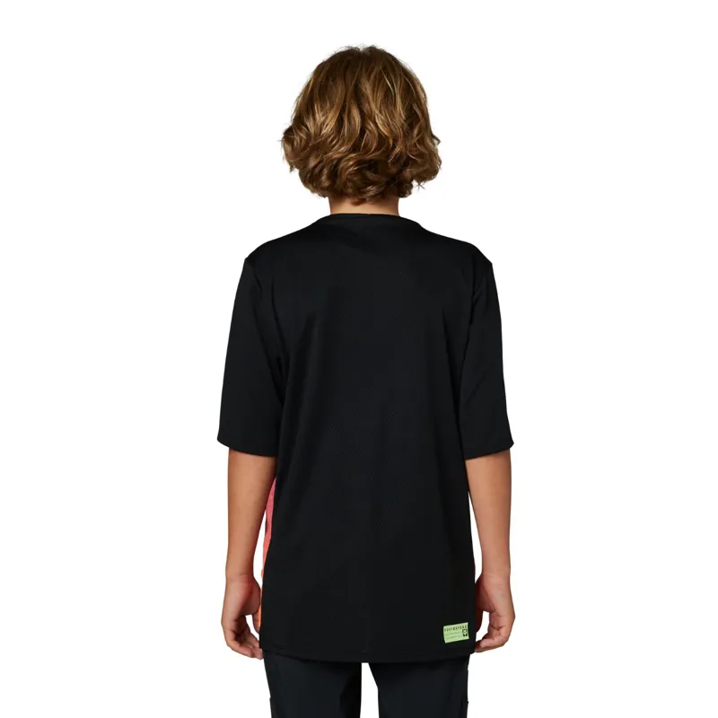 Fox Defend Race Youth SS MTB Jersey Black-2