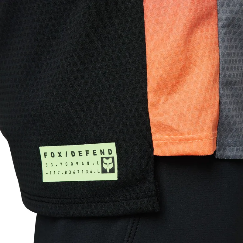 Fox Defend Race Youth SS MTB Jersey Black-4