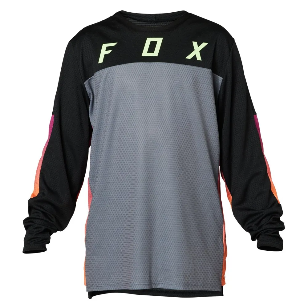 Fox Clothing Fox Defend Race Youth LS MTB Jersey Black