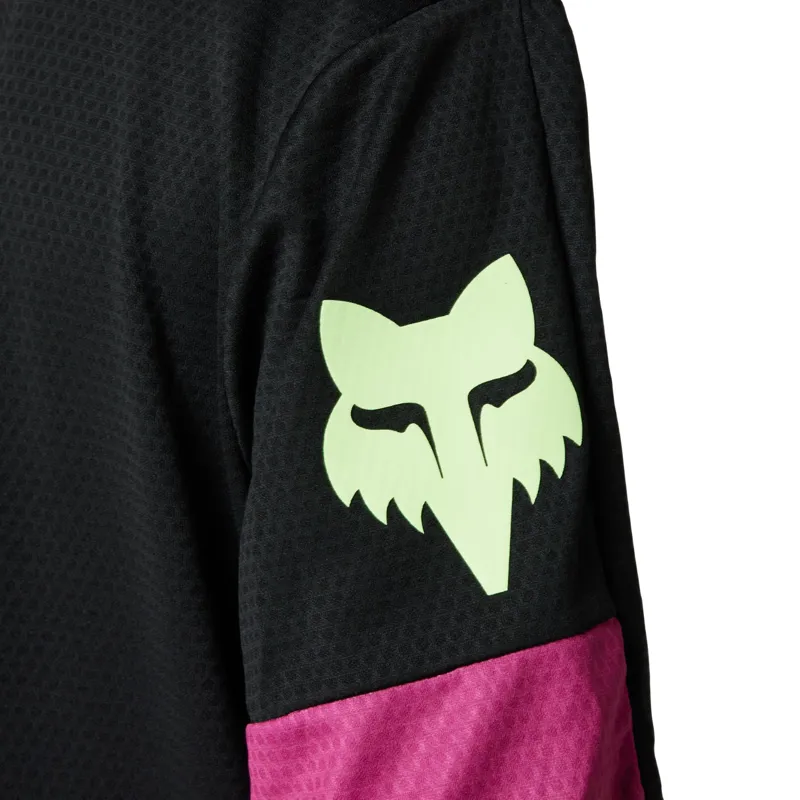 Fox Defend Race Youth LS MTB Jersey Black-4