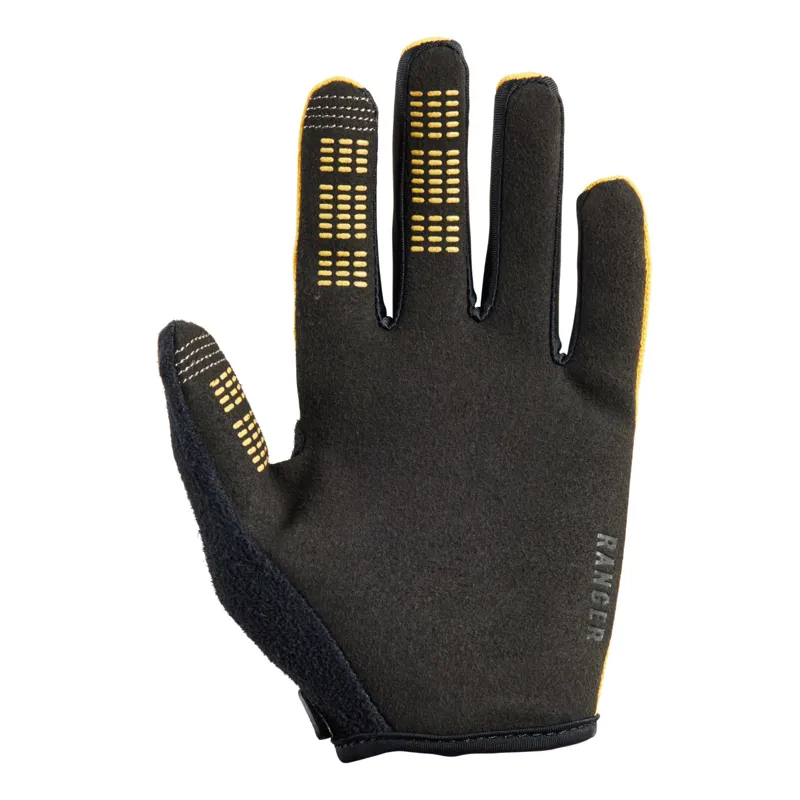 Fox Ranger Youth MTB Gloves Daffodil-1