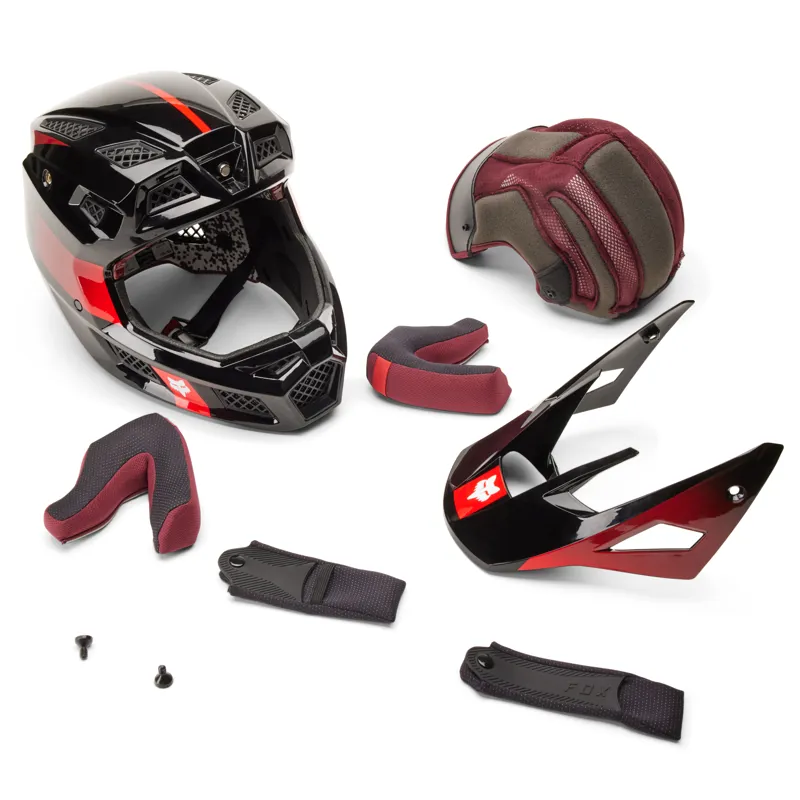 Fox Rampage Pro Carbon MIPS FullFace MTB Helmet GLNT Black-8