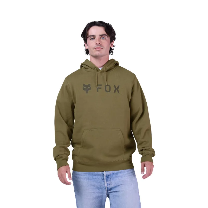 Fox Absolute Fleece Pullover Hoodie Olive Green-2