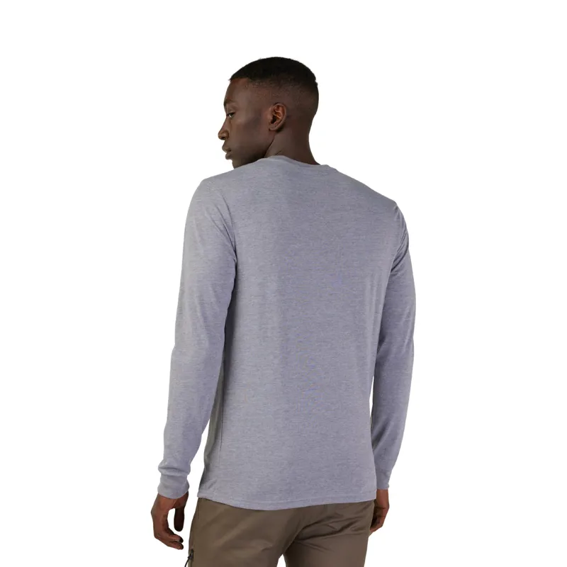 Fox Boxed Future LS Tech Tee Heather Graphite-3
