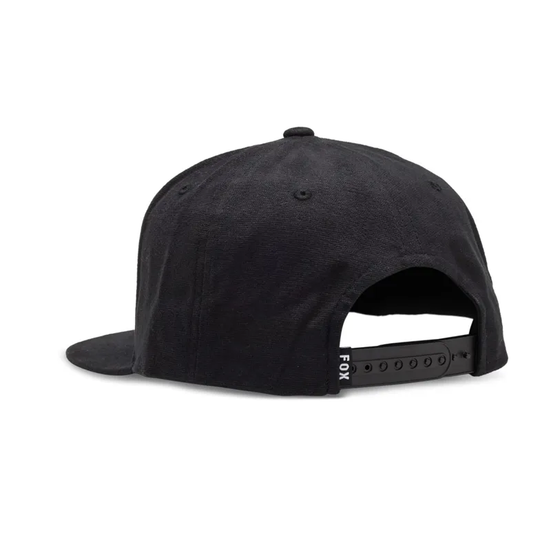 Fox FoxHead Snapback Hat One Size Black/Charcoal-1