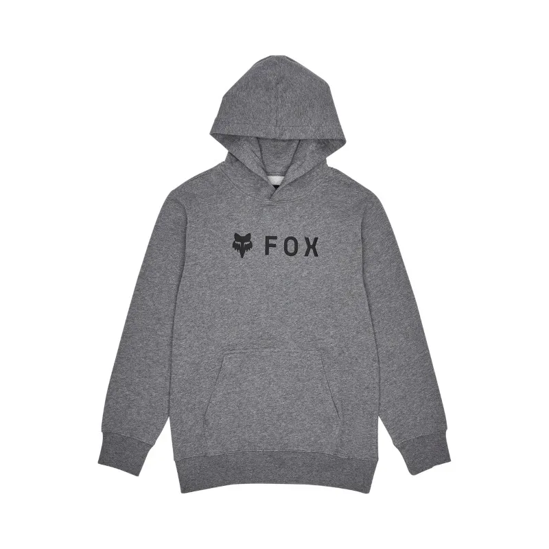 Fox Absolute Youth PullOver Fleece Hoodie Grey