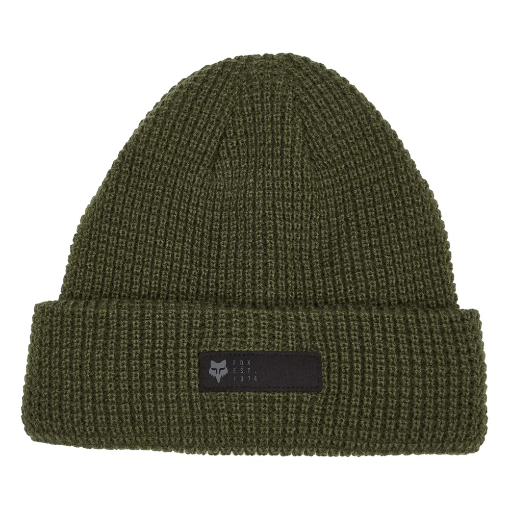 Image of Fox Zenther Beanie One Size Olive Green