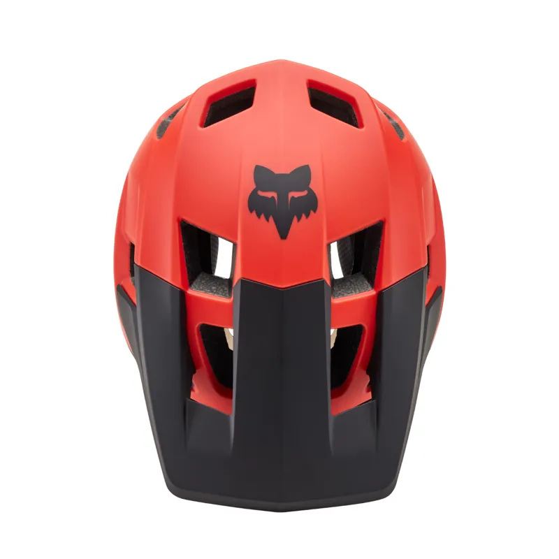 Fox Dropframe MIPS MTB Helmet Orange Flame-2