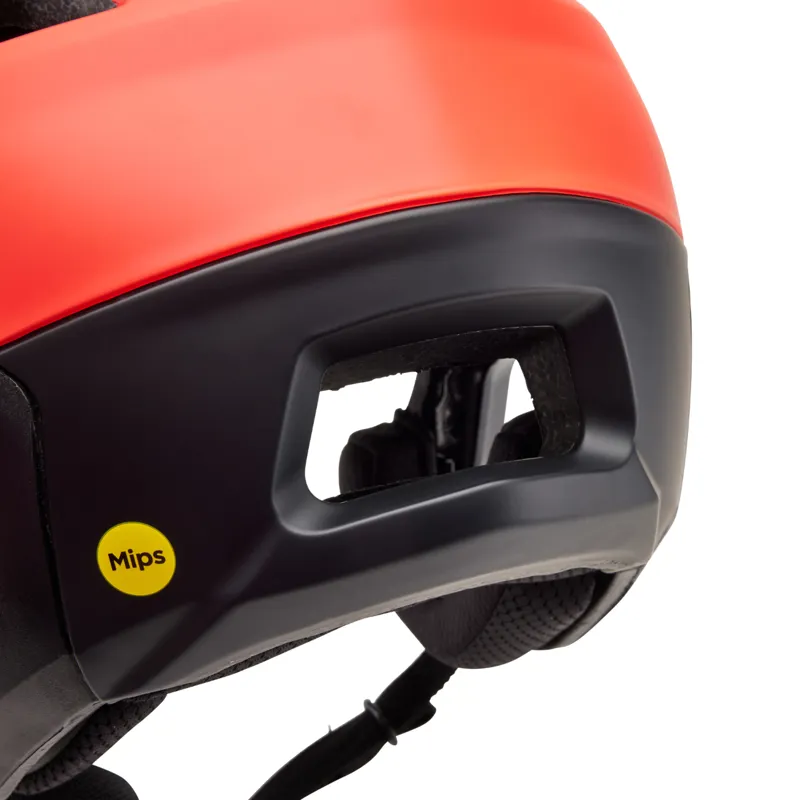 Fox Dropframe MIPS MTB Helmet Orange Flame-5