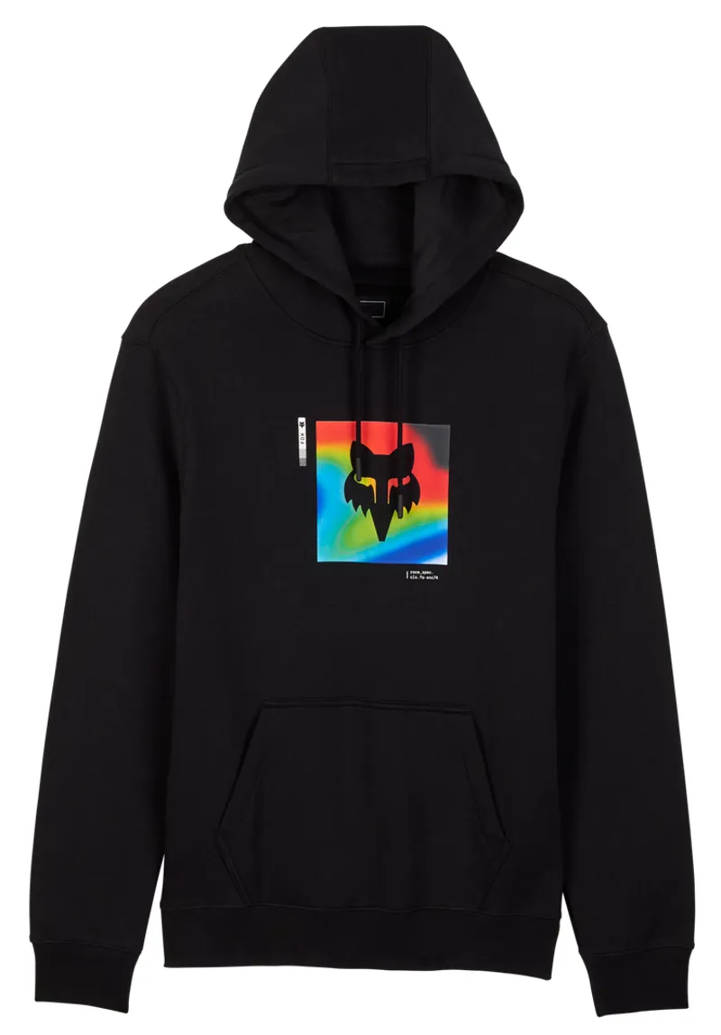 Fox Scans Pullover Hoodie Black