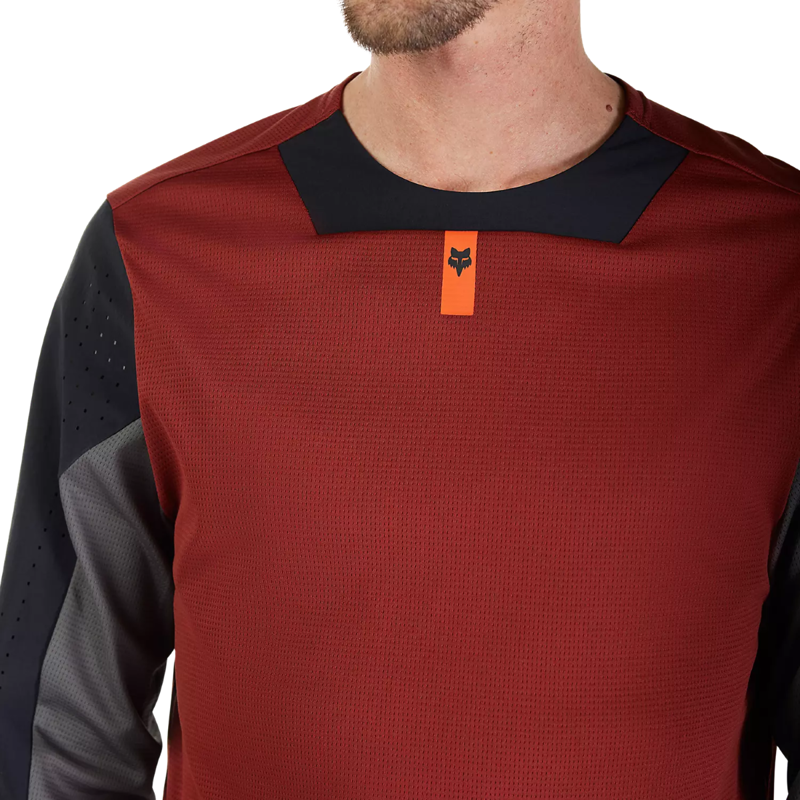 Fox Defend LS MTB Jersey Rust Brown-4