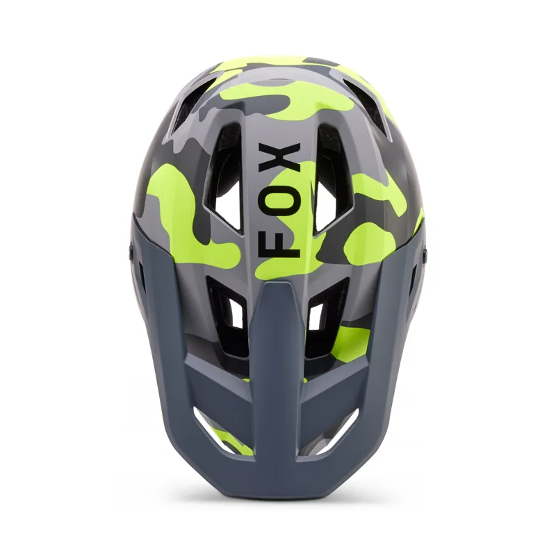Fox Rampage Camo Youth Full Face MIPS MTB Helmet White Camo-4