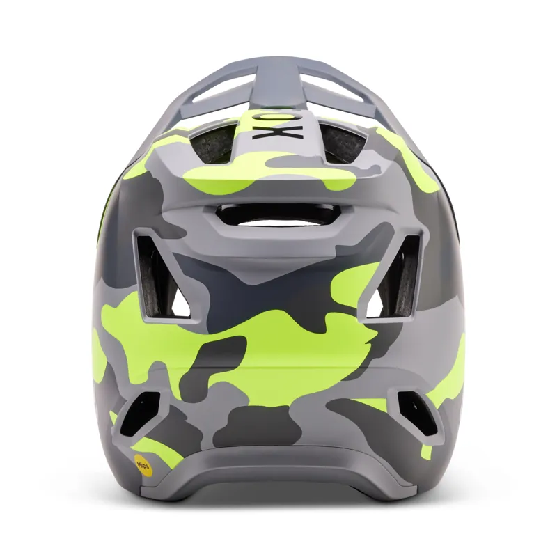 Fox Rampage Camo Youth Full Face MIPS MTB Helmet White Camo-3