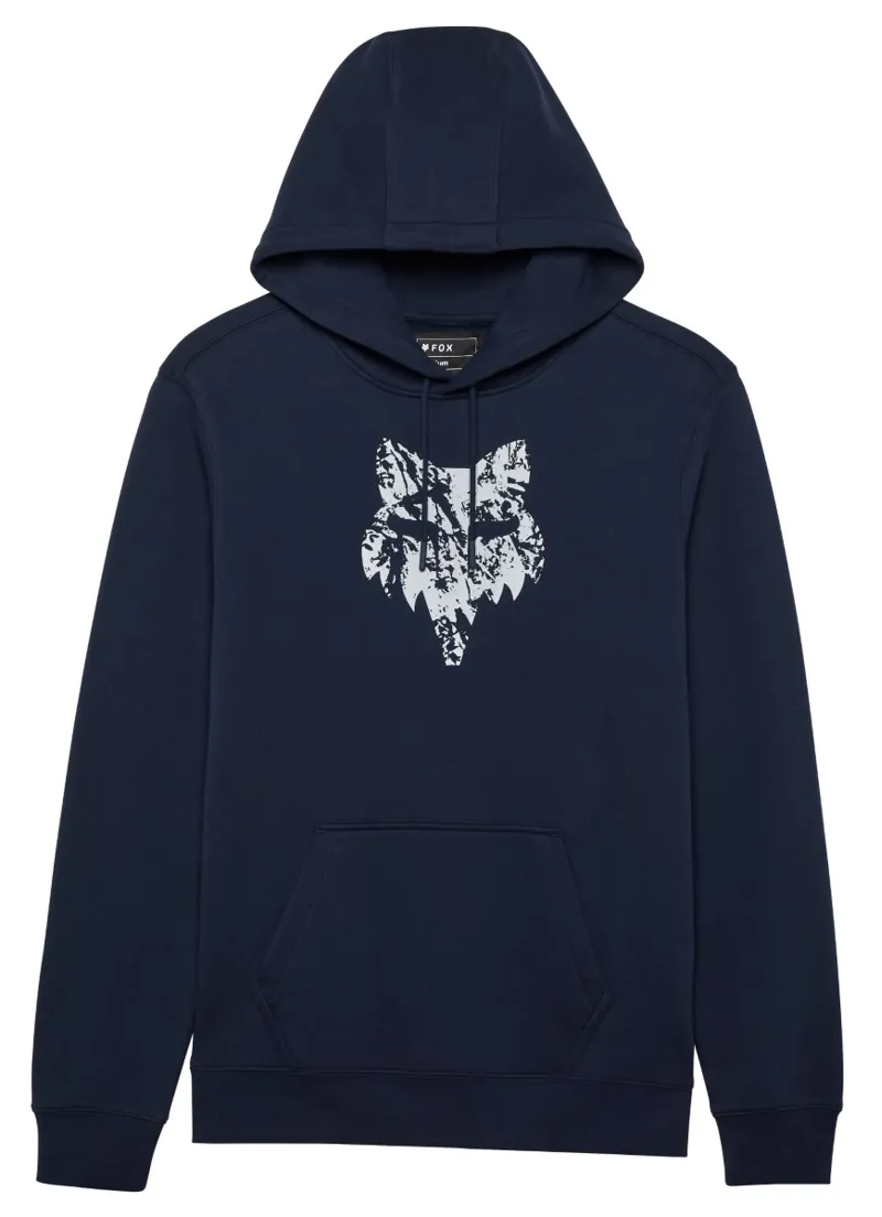 Fox The World Pullover Fleece Hoodie Midnight