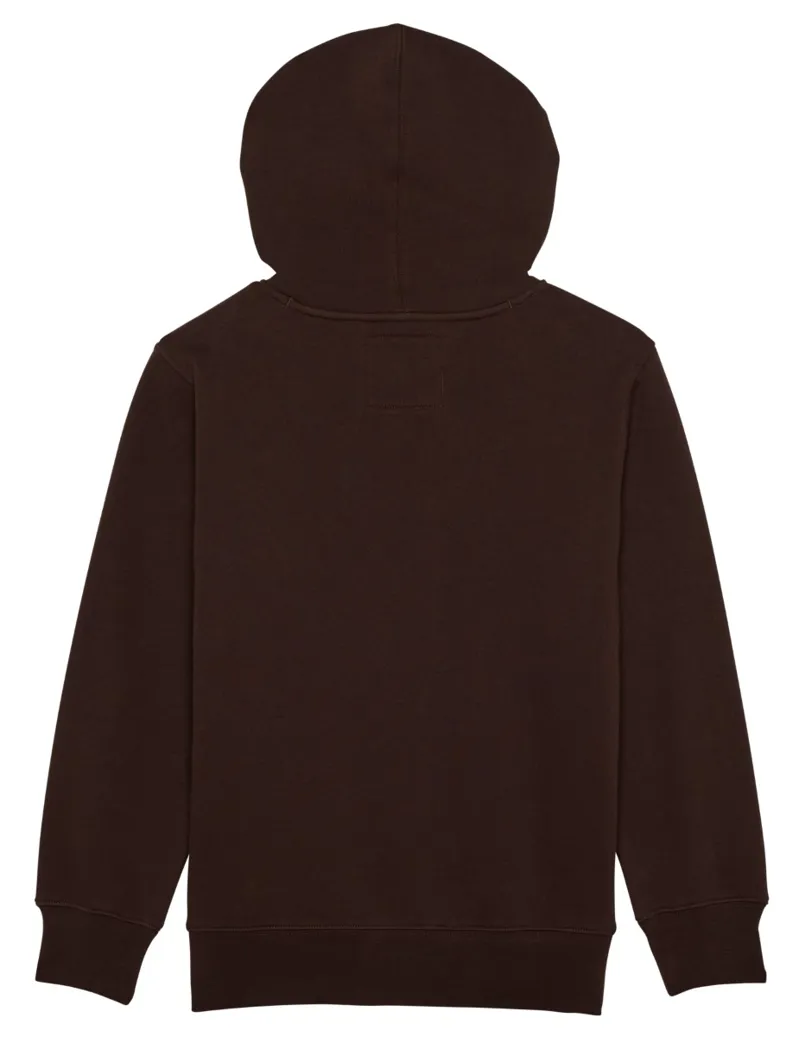 Fox The World Youth Pullover Fleece Hoodie Cocoa-1