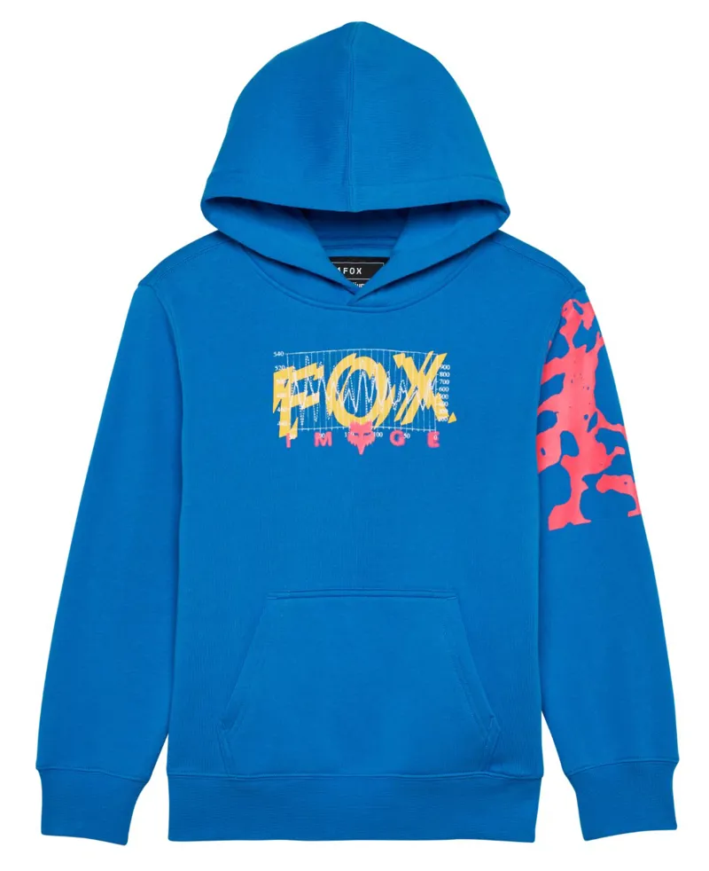 Fox Energy Youth Pullover Fleece Hoodie True Blue