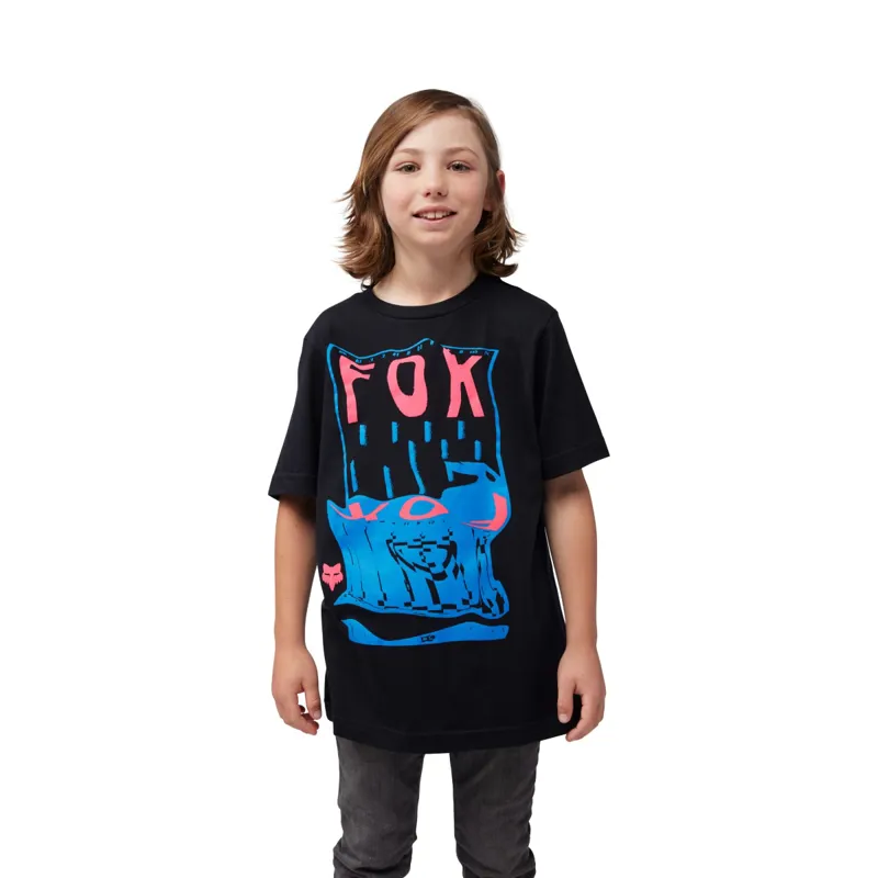 Fox Energy Blast Youth SS Tee Shirt Black-2