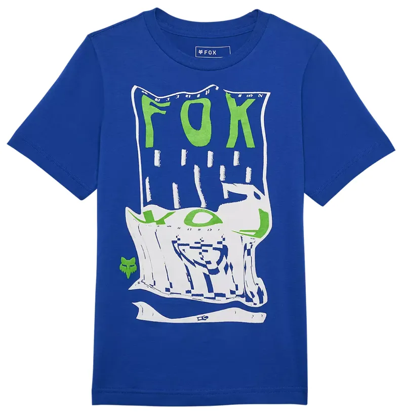 Fox Energy Blast Youth SS Tee Shirt Blue