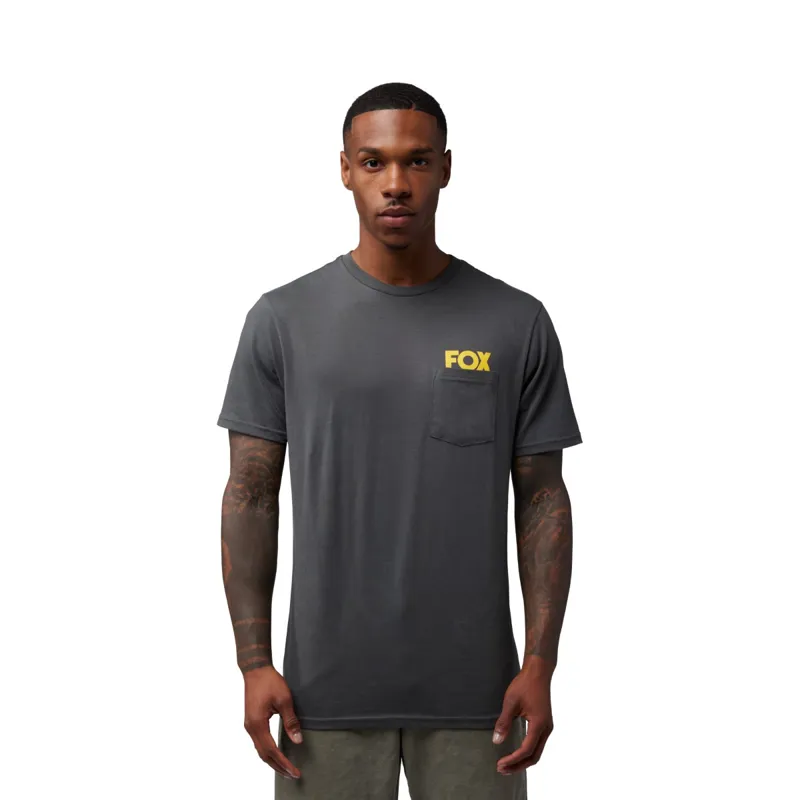 Fox Big F Premium SS Tee Shirt Dark Shadow-2