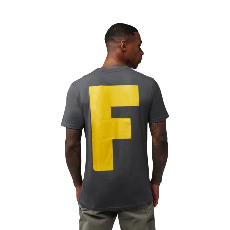 Fox Big F Premium SS Tee Shirt Dark Shadow-3