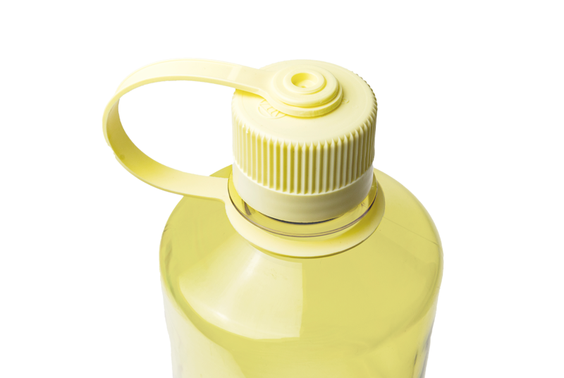 Nalgene Narrow Mouth Sustain Tritan 50% Recycled 1L Bottle Monochrome Butter-2
