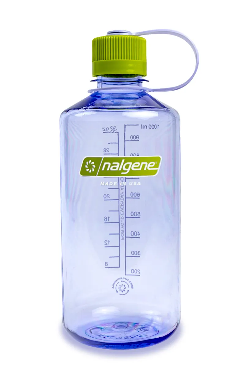 Nalgene Narrow Mouth Sustain Tritan 50% Recycled 1L Bottle Dove Grey